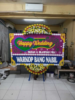 Papan Bunga di Sentul Sirkuit