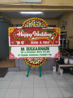 Papan Bunga di Sentul Sirkuit