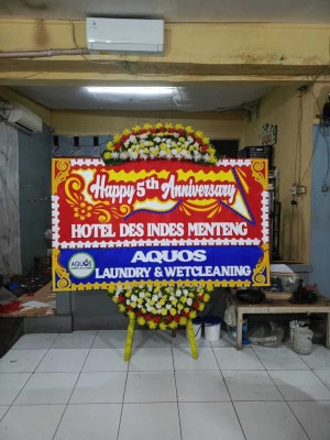 Papan Bunga di Sentul Sirkuit
