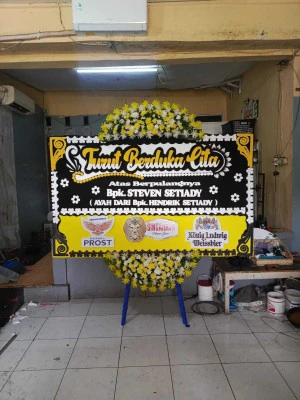 Papan Bunga di Sentul Sirkuit