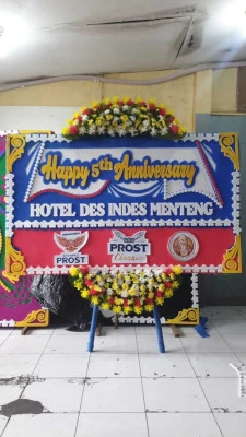 Papan Bunga di Sentul Sirkuit