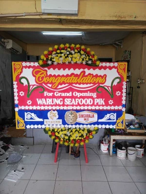 Papan Bunga di Sentul Sirkuit